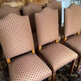 Set of 6 Louis XIII chairs