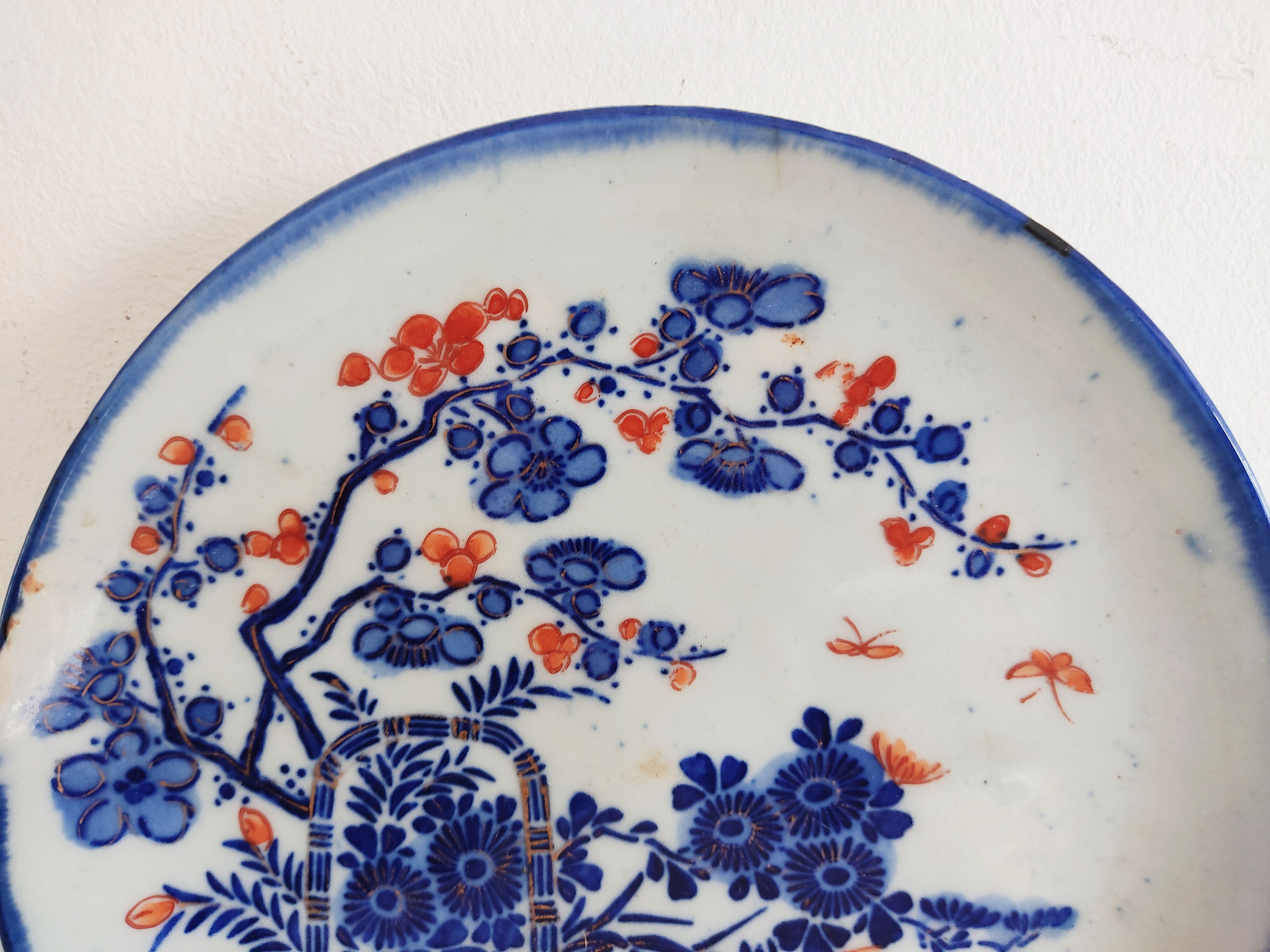 Japanese porcelain imari plate early 20th
