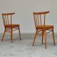 Pair of wooden dining room chairs by Tatra Pravenec 1960