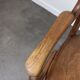 Paire de fauteuils bistrot en bois courbé