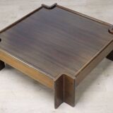 Table basse « Zelda » par Sergio Asti en palissandre, 1960