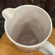 Handcrafted ceramic pitcher from Fes.