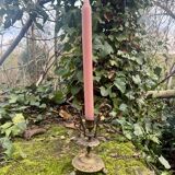 Large bronze candlestick from the Napoleon III period