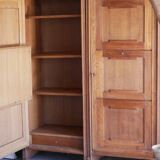 Pair of twin secretary cabinets