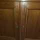 Buffet in Pitchpine, 2 doors, professional furniture.