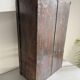 Patinated wooden toilet cabinet / pharmacy