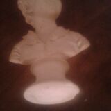 Boy bust in plaster