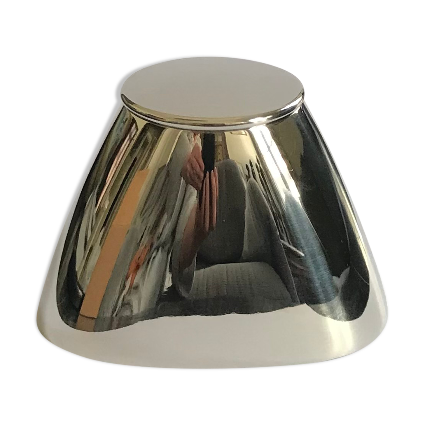 Sucrier Alessi en acier design D&M Fuksas