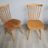 Lot of 4 chairs bistro Baumann Tacoma from the 60s