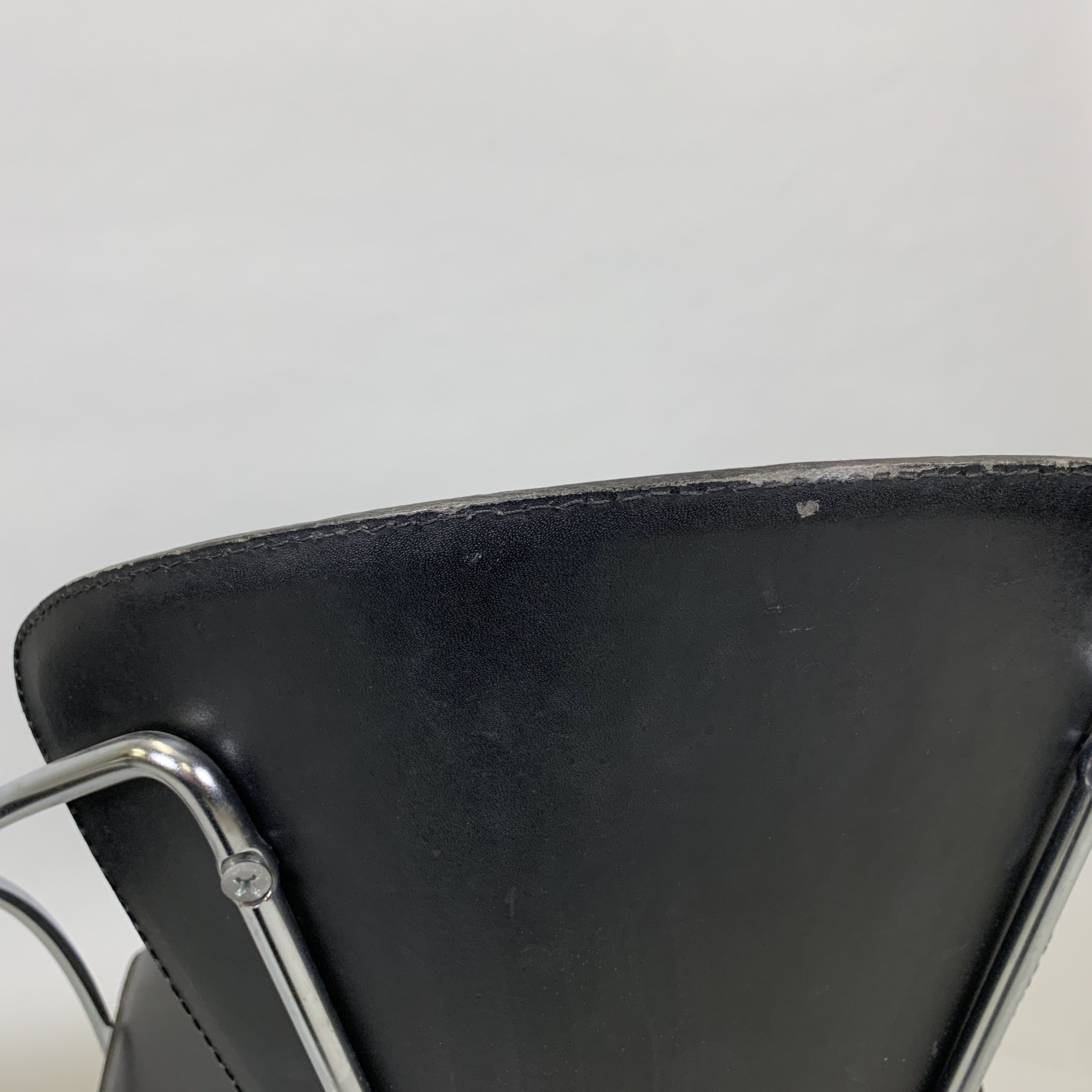 Paire de chaises vintage années 1980