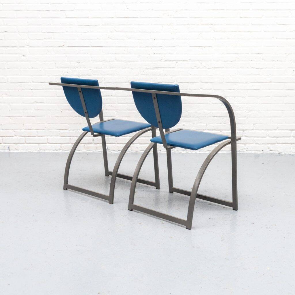 Ensemble de chaises de salle à manger KFF Cosinus des années 1980