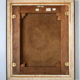 19th Century Victorian Portrait of a Lady Oil Painting, Framed