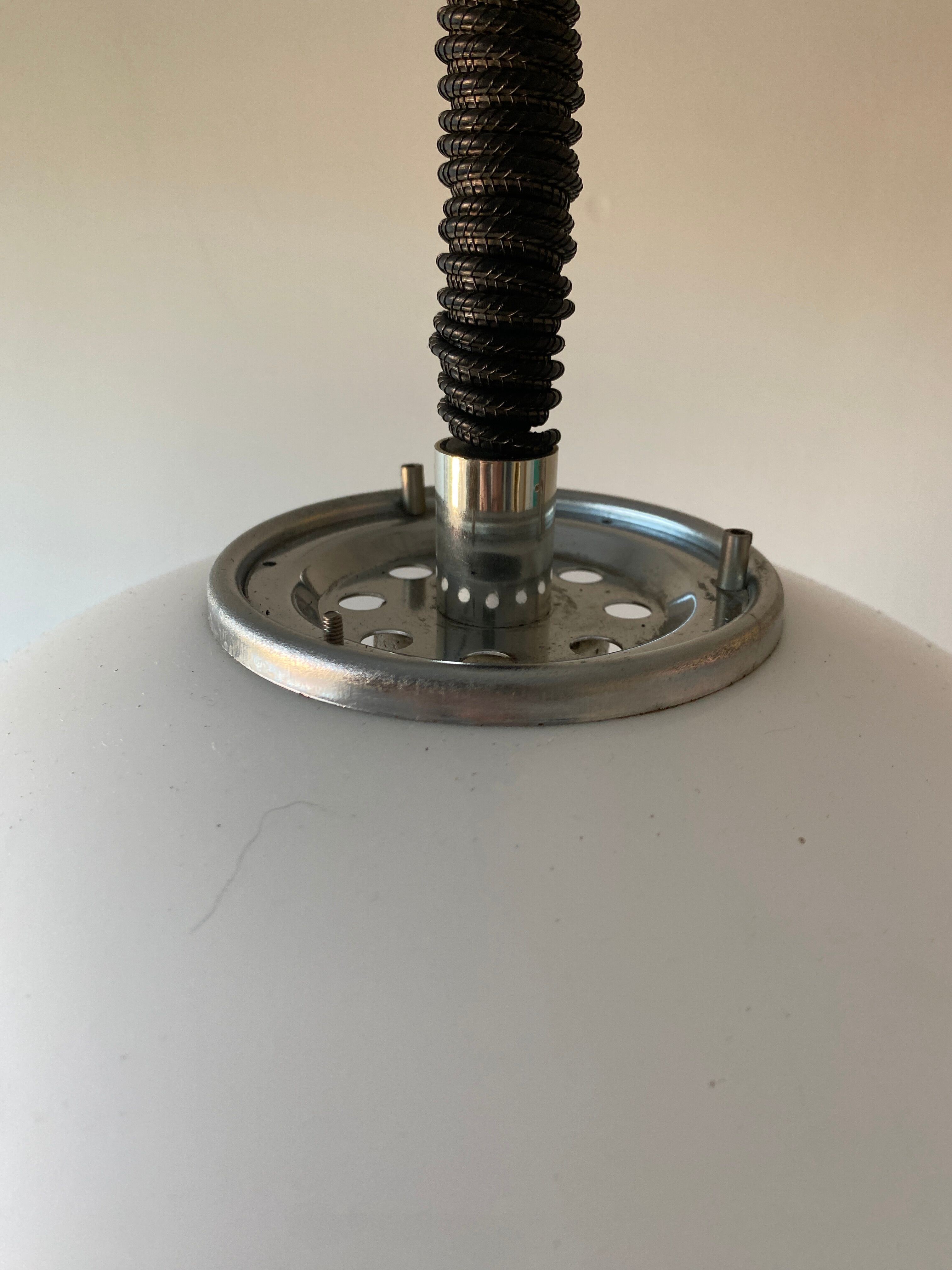Vintage Italian Harvey Guzzini pendant lamp