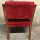 Art deco desk armchair