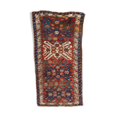 Ancient Caucasian carpet Kazak eagle 143x257 cm