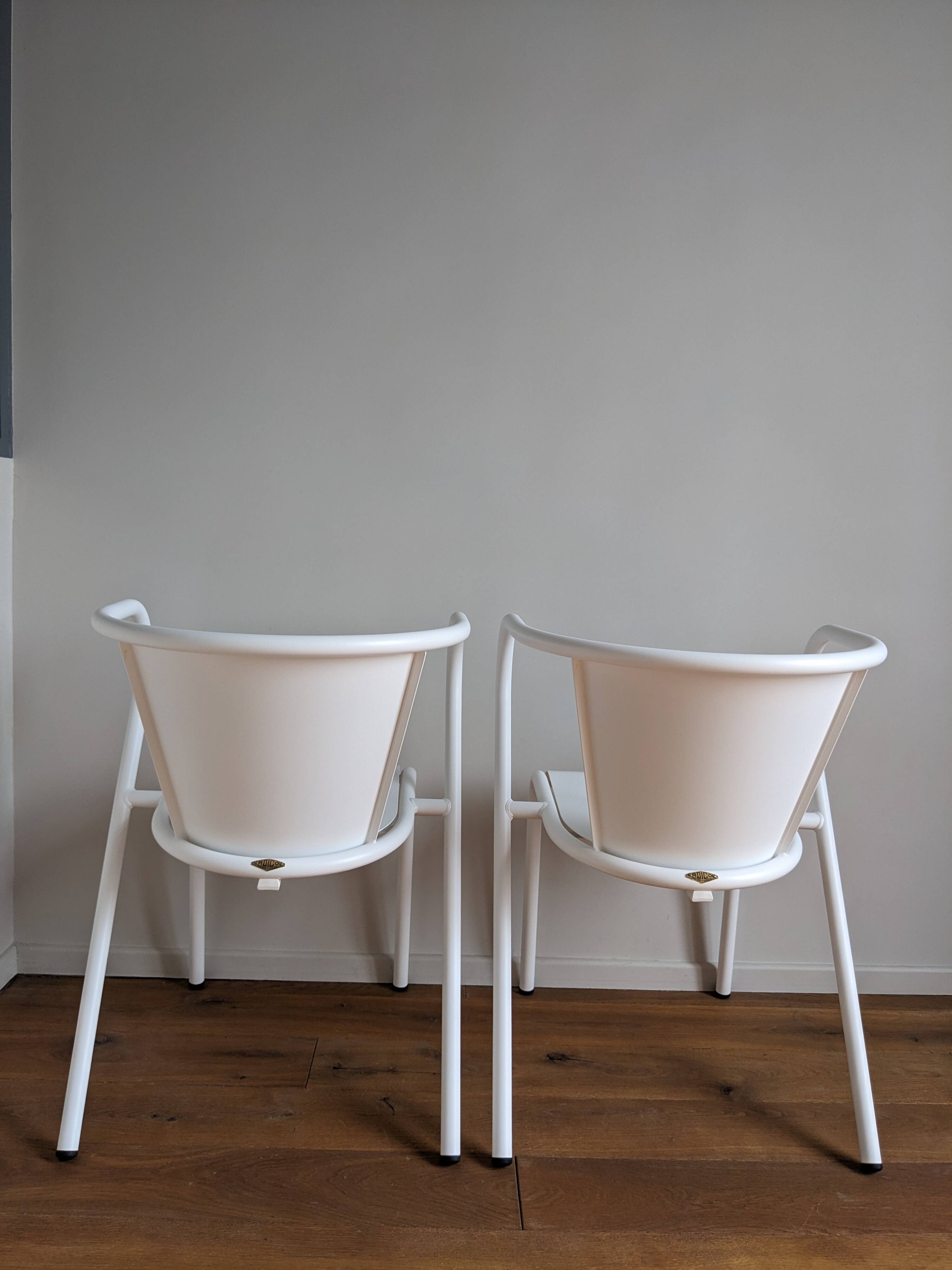 Chaises Adico 5008 blanches