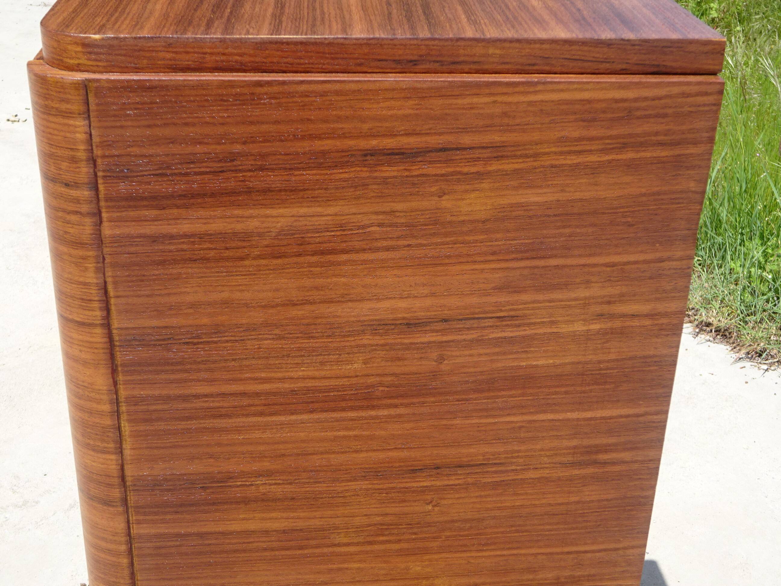 Art Deco column furniture, filing cabinet