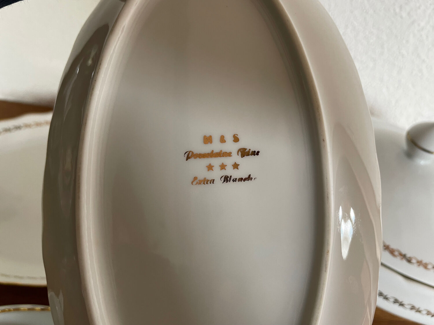 Service de table en porcelaine de m&s