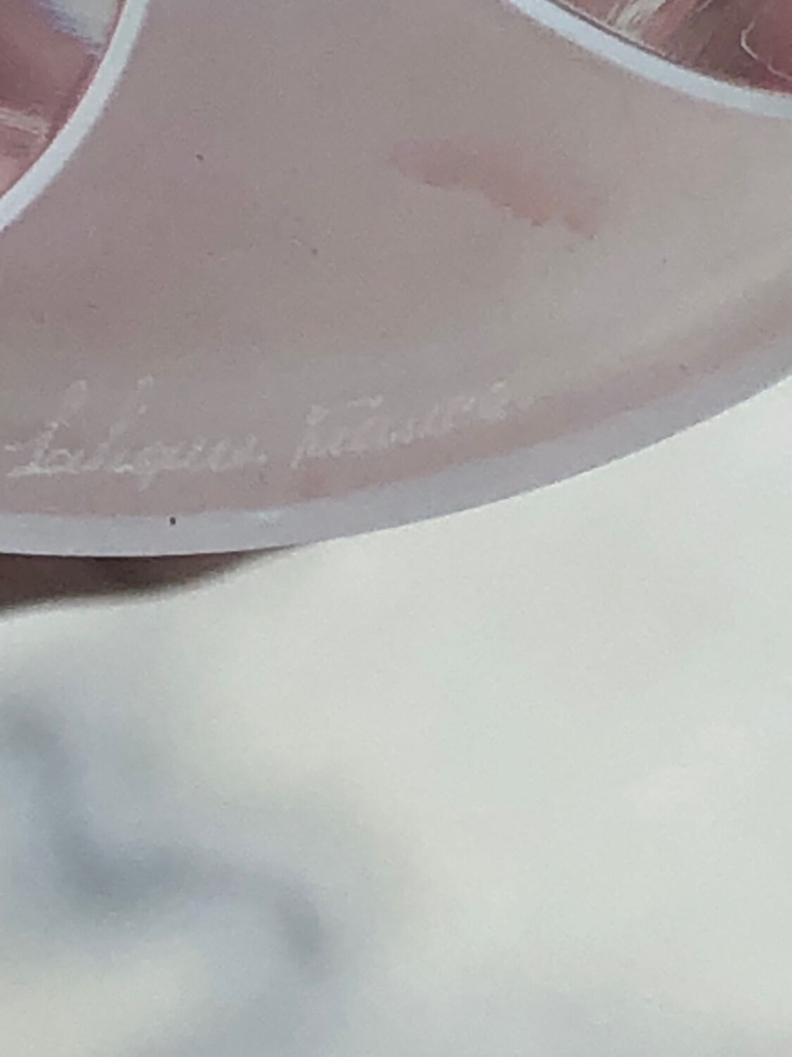 Set of Lalique stemmed glasses