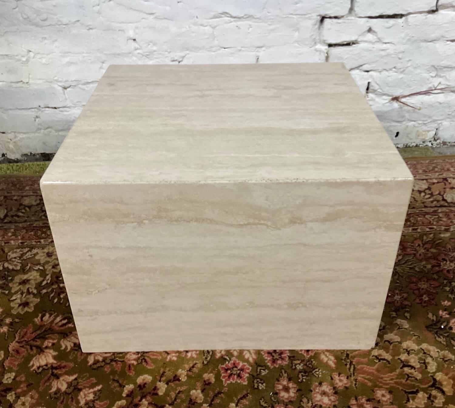 Travertine coffee table from the 70s
