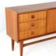 Mid  Century Modern sideboard in teak by Bartels  | 205.5 cm restored
