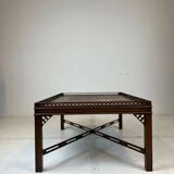 Mahogany Chinese cocktail table