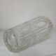 Vase en verre ciselé, motifs "ronds et stries"