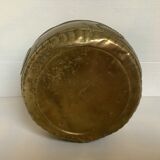 Old copper matchbox ashtray