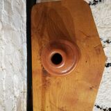 Bouteille en grès marron