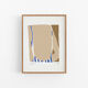 Framed female figure giclee art print 50x70cm