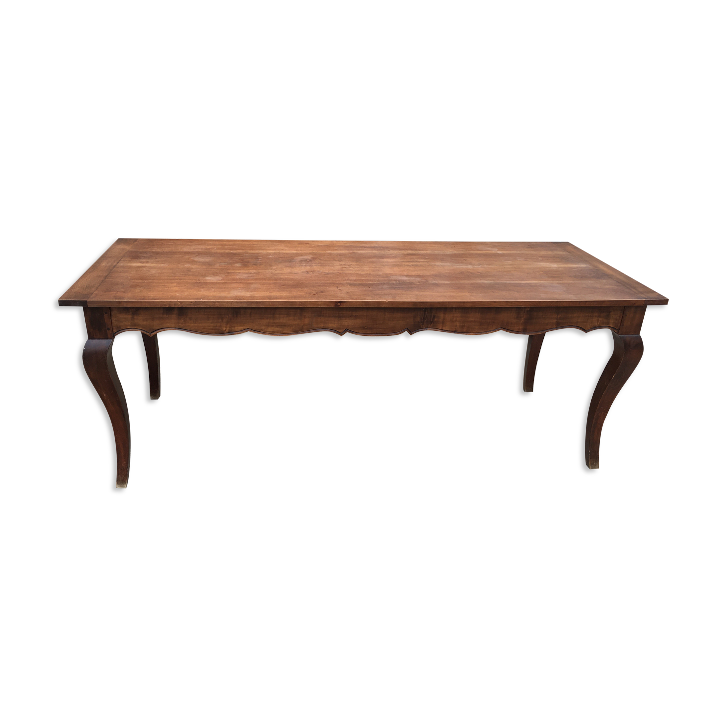 Large Louis XV style table Shapely feet