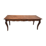 Large Louis XV style table Shapely feet