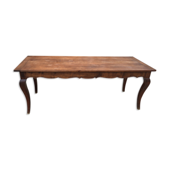 Large Louis XV style table Shapely feet