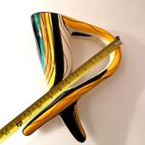 vase tripode vintage signé Vallauris