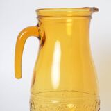 Italian amber carafe