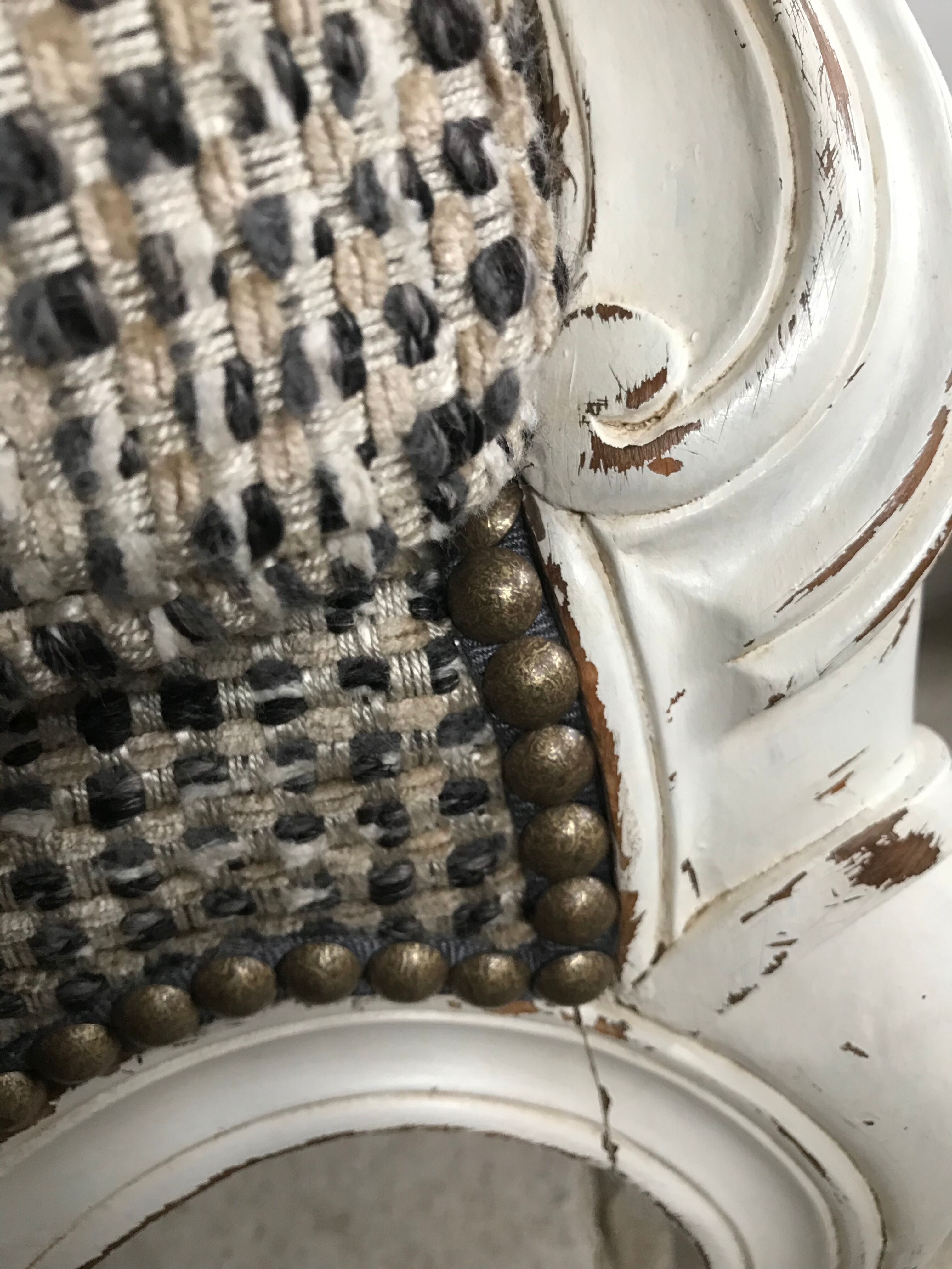 Louis XV-style Bergère chair