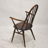 Pair of Ercol chairs with armrests