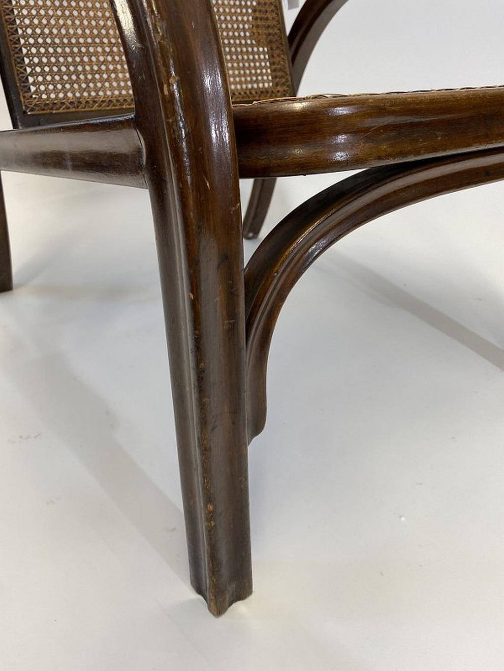 Adjustable chair Morris no. 6392 by Otto Prutscher for Thonet Austria