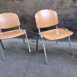 Set of 4 chairs, 80's design