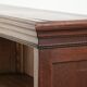 Elegant antique Dutch oak bookcase from the early 20th century