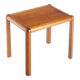 Small vintage teak side table. France, 1960s