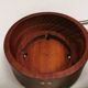 Very beautiful Trip/Trap oil lamp/lantern in teak, glass and stainless stee