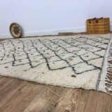 Handmade Moroccan Berber rug 245 X 148 CM