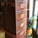 A vintage Roneo industrial flapper from the 1950s with a rusty patina