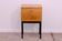 Mid-century bedside table by UP Závody, walnut nightstand with storage