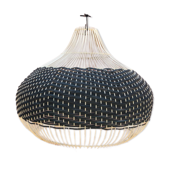 Suspension en rotin XXL Luminaire en rotin naturel