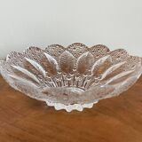 Lausitzer Glaswerke, East German (GDR) Crystal Glass Serving Bowl, Medea Design by R. Koschnick