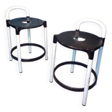 Paire de tabourets Polo par Anna Castelli Ferrieri pour Kartell