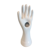 Vintage man hand vase