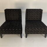 Paire de chaises Roche Bobois